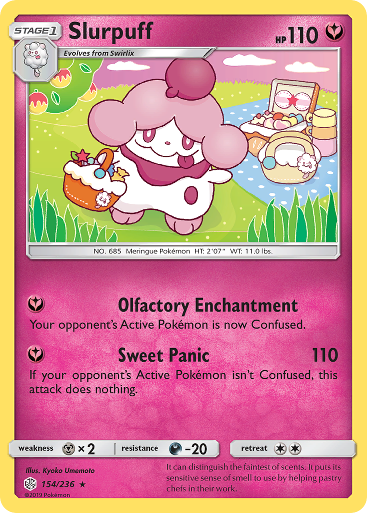 Slurpuff (154/236) [Sun & Moon: Cosmic Eclipse] | The Gaming-Verse