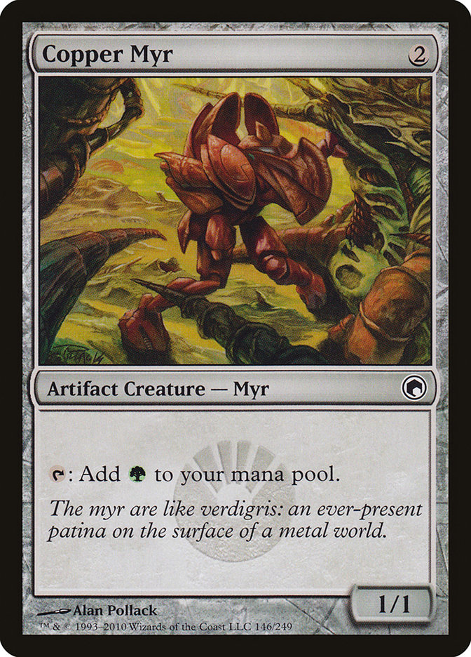 Copper Myr [Scars of Mirrodin] | The Gaming-Verse