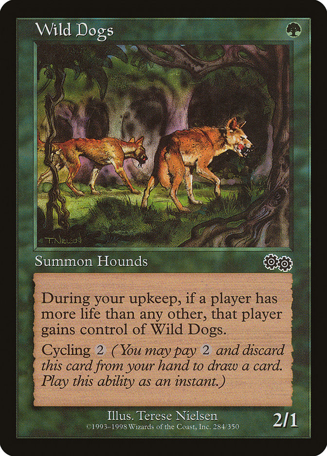 Wild Dogs [Urza's Saga] | The Gaming-Verse