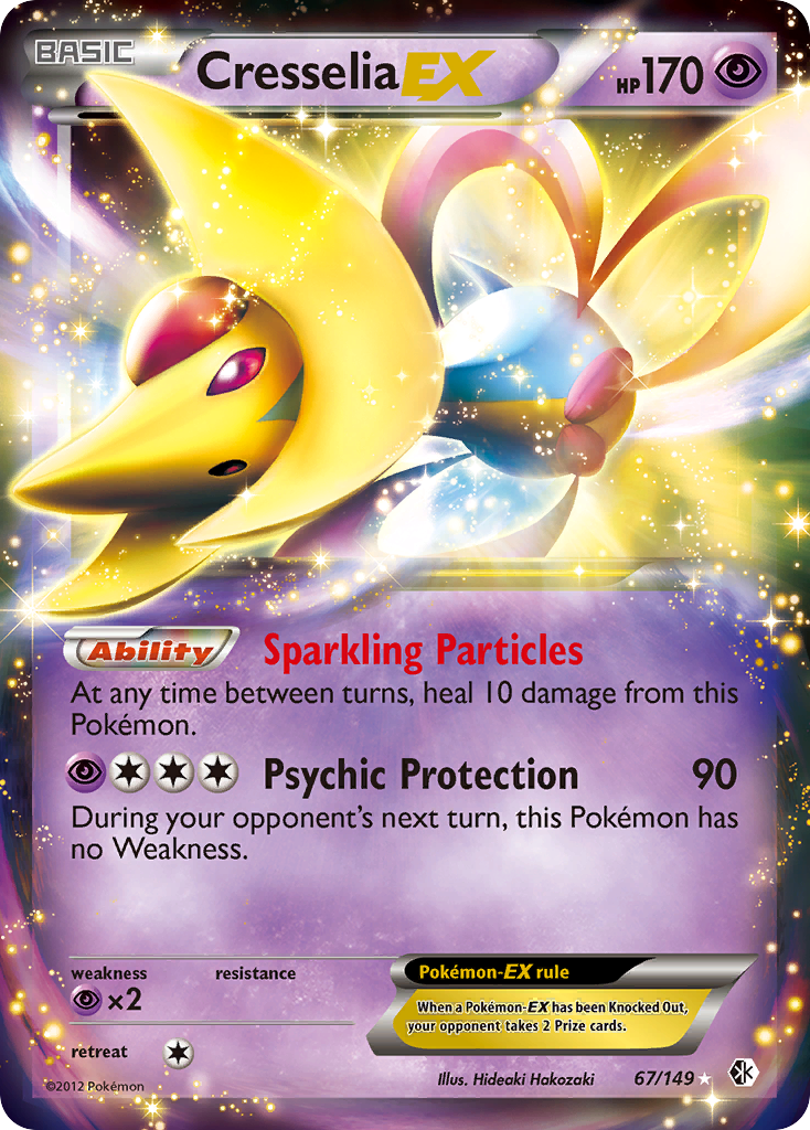 Cresselia EX (67/149) [Black & White: Boundaries Crossed] | The Gaming-Verse