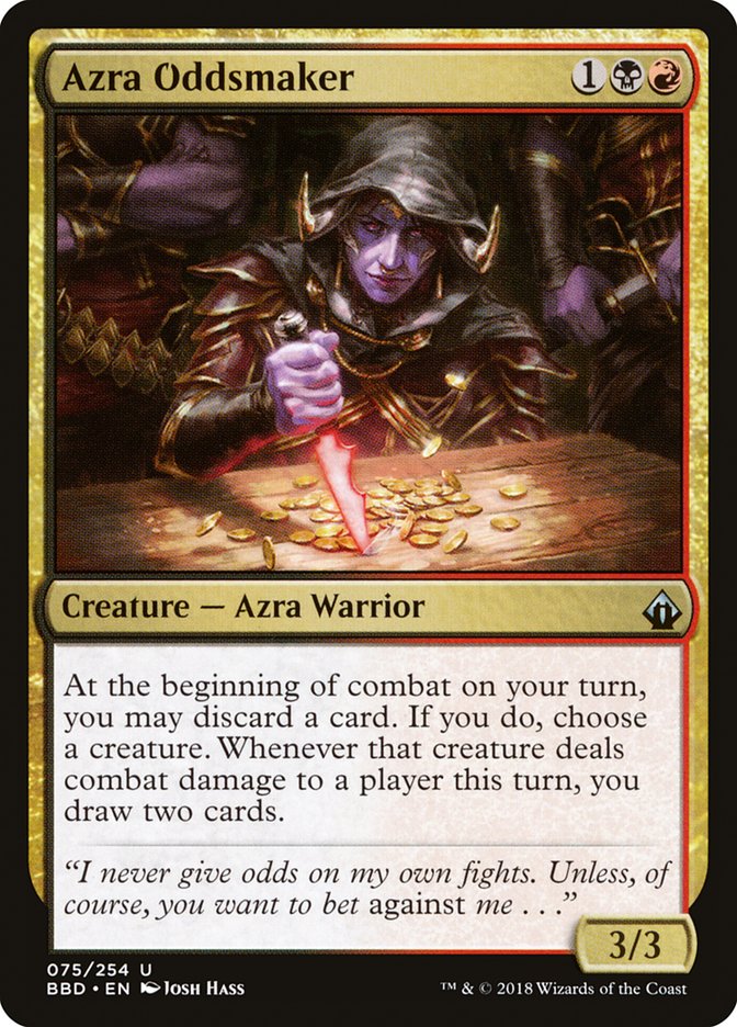 Azra Oddsmaker [Battlebond] | The Gaming-Verse