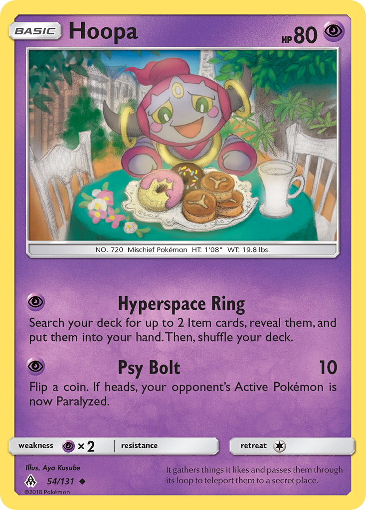 Hoopa (54/131) [Sun & Moon: Forbidden Light] | The Gaming-Verse