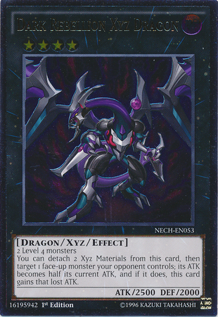 Dark Rebellion Xyz Dragon [NECH-EN053] Ultimate Rare | The Gaming-Verse