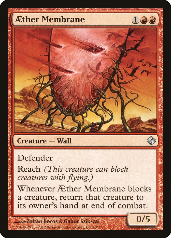 Aether Membrane [Duel Decks: Venser vs. Koth] | The Gaming-Verse