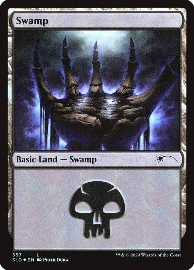 Swamp (Discarding) (557) [Secret Lair Drop Promos] | The Gaming-Verse