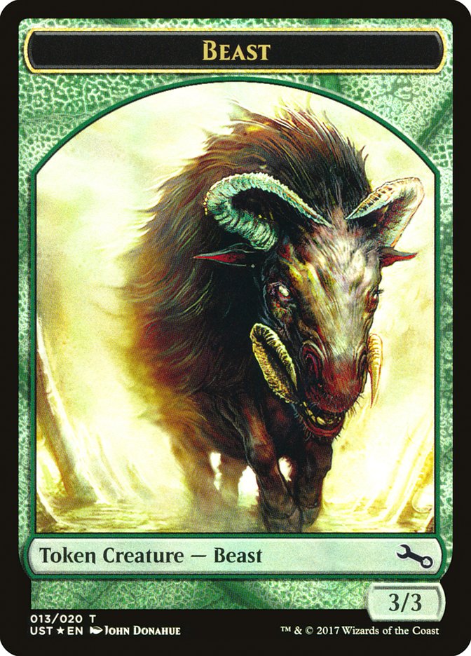 Beast // Beast [Unstable Tokens] | The Gaming-Verse