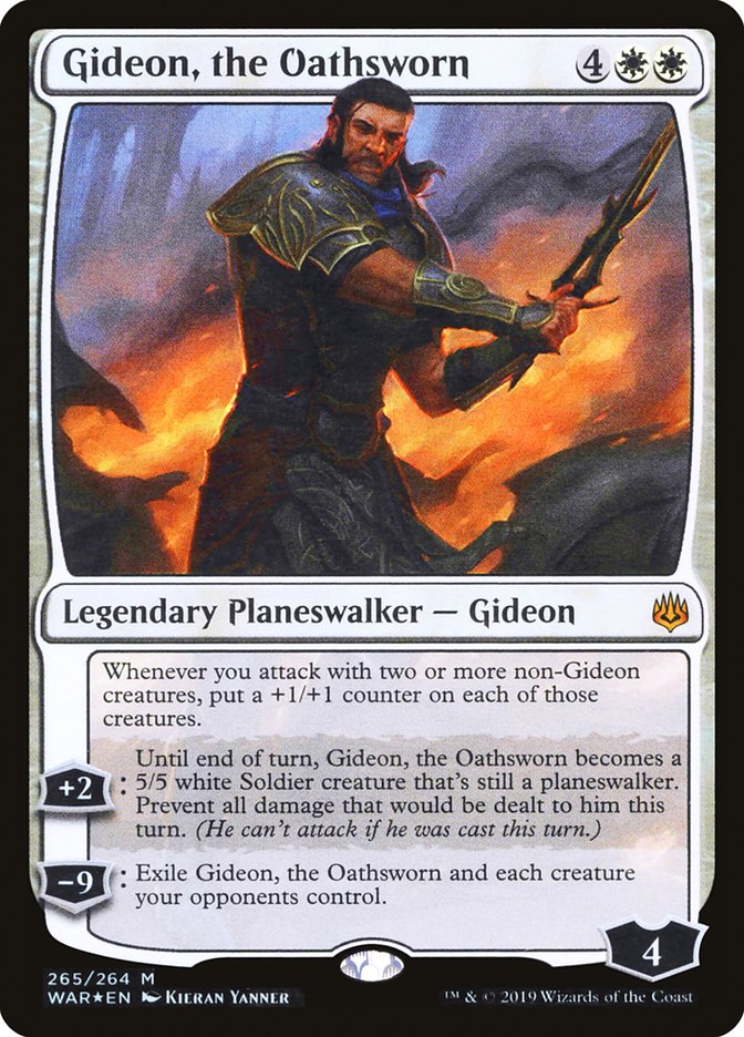 Gideon, the Oathsworn [War of the Spark] | The Gaming-Verse