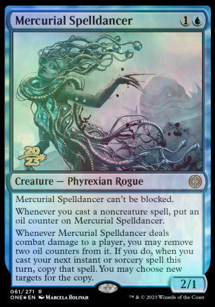 Mercurial Spelldancer [Phyrexia: All Will Be One Prerelease Promos] | The Gaming-Verse