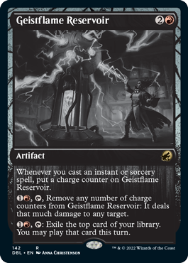 Geistflame Reservoir [Innistrad: Double Feature] | The Gaming-Verse