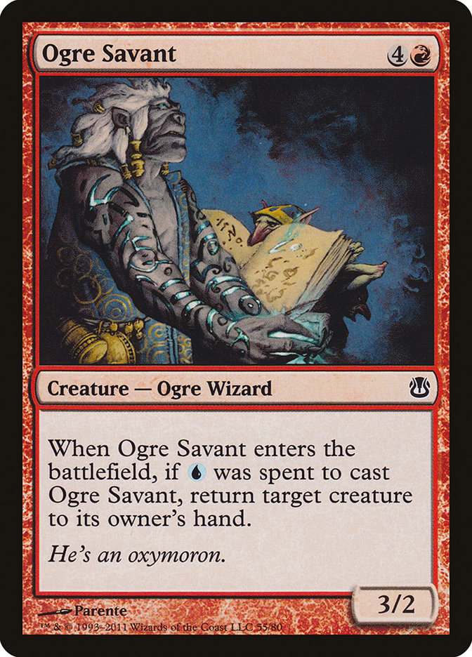 Ogre Savant [Duel Decks: Ajani vs. Nicol Bolas] | The Gaming-Verse