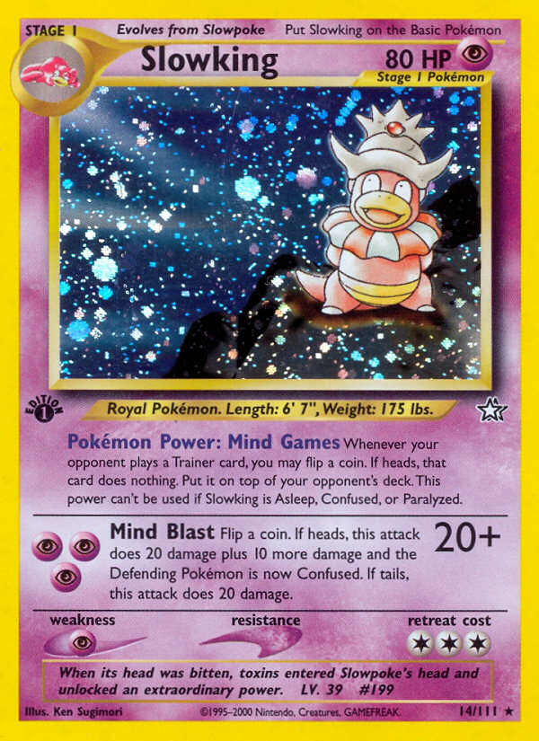 Slowking (14/111) [Neo Genesis 1st Edition] | The Gaming-Verse