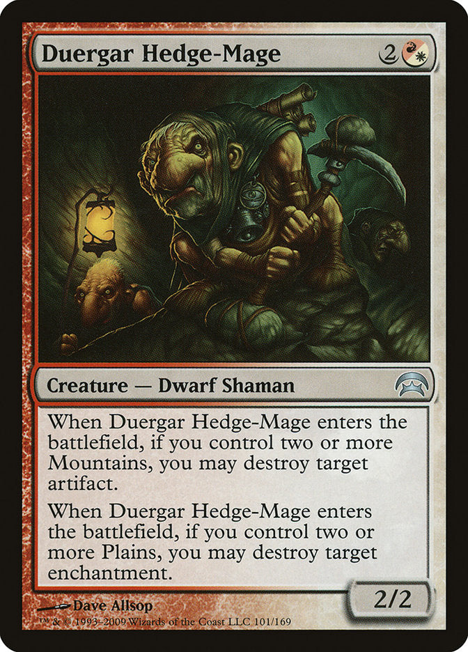 Duergar Hedge-Mage [Planechase] | The Gaming-Verse