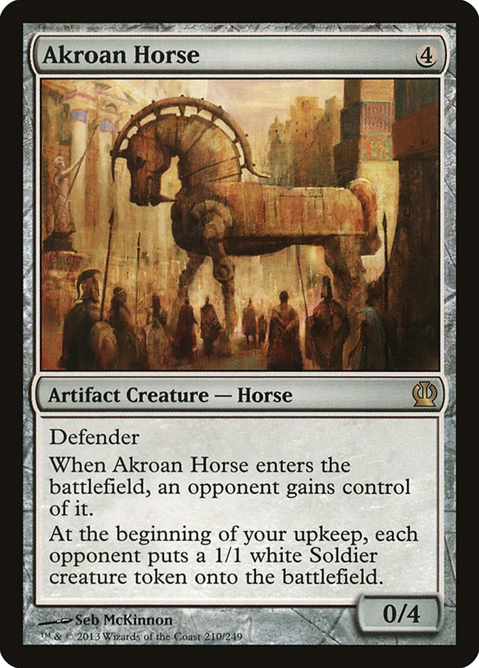 Akroan Horse [Theros] | The Gaming-Verse