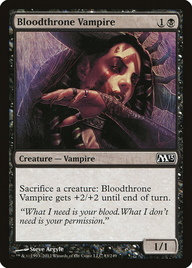 Bloodthrone Vampire [Magic 2013] | The Gaming-Verse