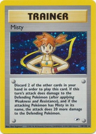 Misty (18/132) [Gym Heroes Unlimited] | The Gaming-Verse