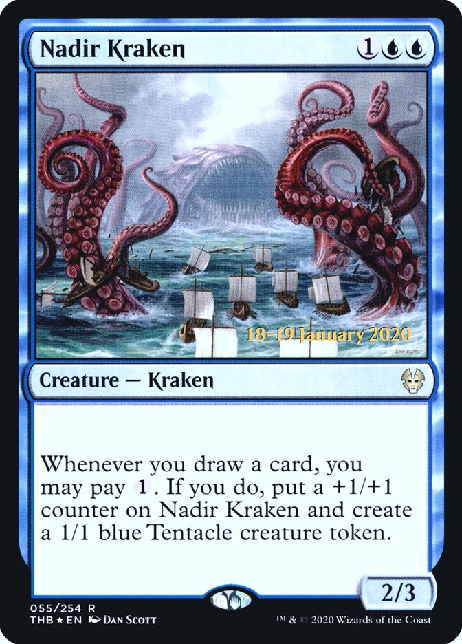 Nadir Kraken [Theros Beyond Death Prerelease Promos] | The Gaming-Verse