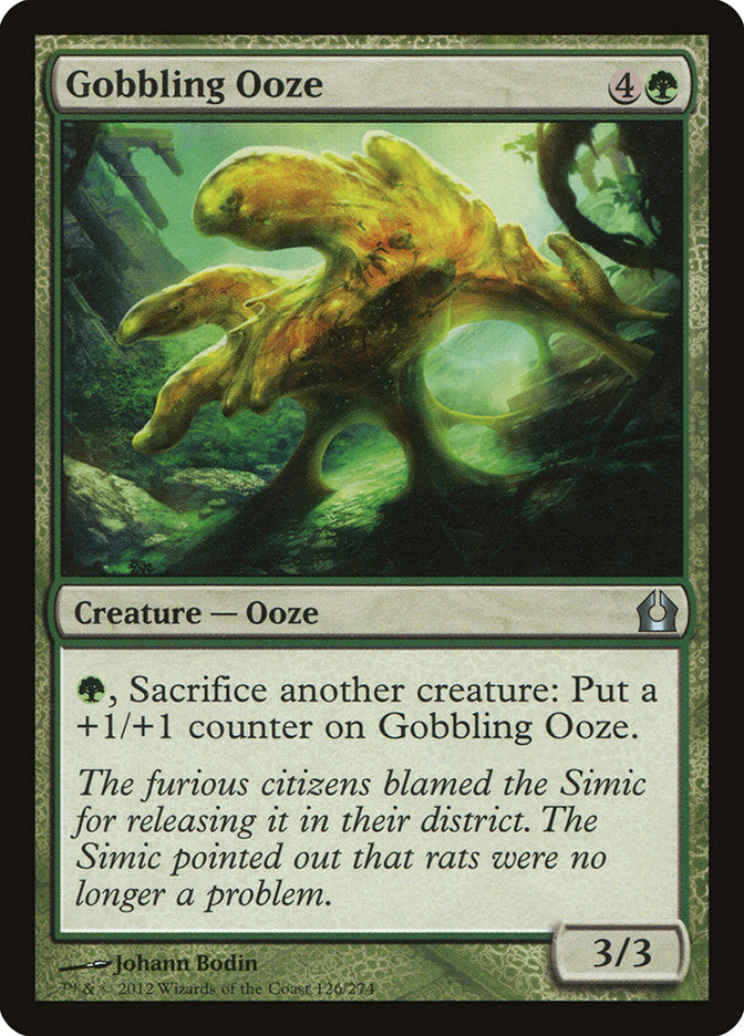 Gobbling Ooze [Return to Ravnica] | The Gaming-Verse