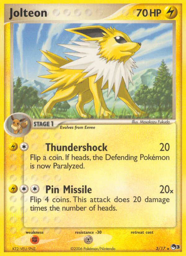 Jolteon (3/17) [POP Series 3] | The Gaming-Verse