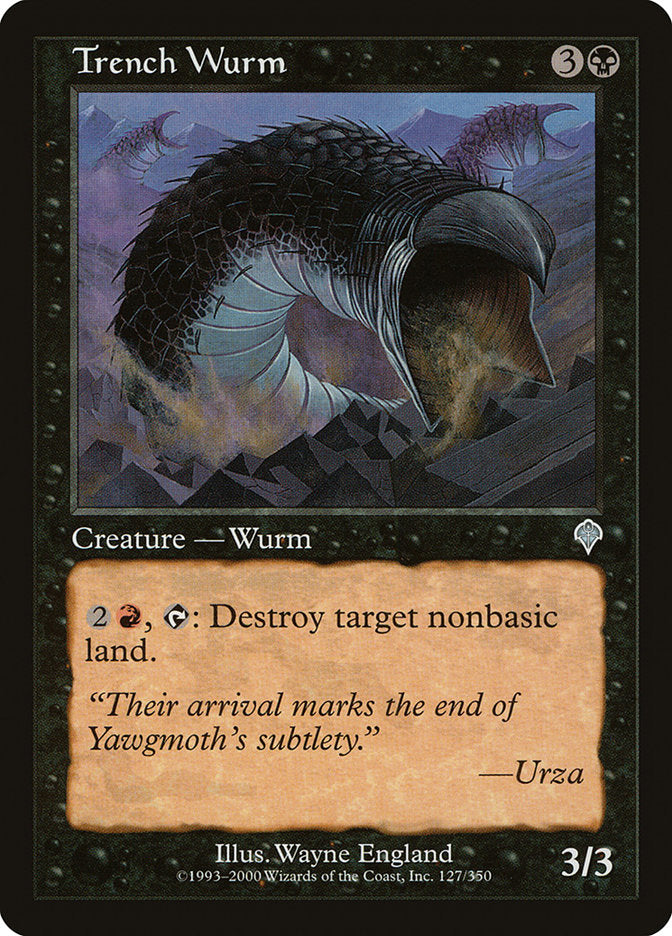 Trench Wurm [Invasion] | The Gaming-Verse