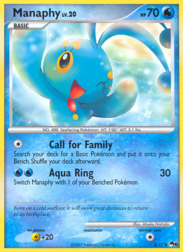 Manaphy (3/17) [POP Series 6] | The Gaming-Verse