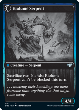 Biolume Egg // Biolume Serpent [Innistrad: Double Feature] | The Gaming-Verse