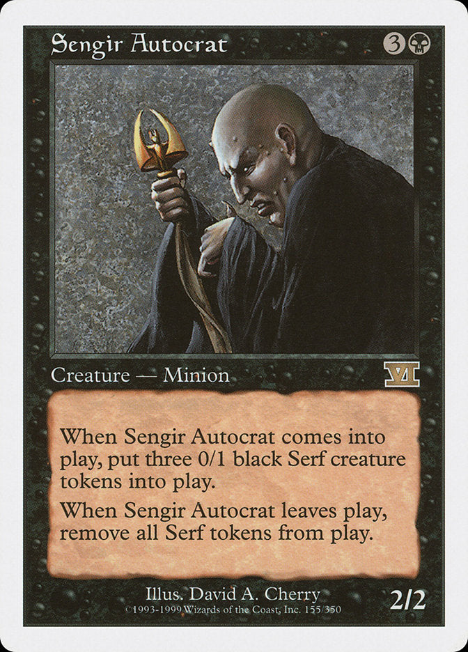 Sengir Autocrat [Classic Sixth Edition] | The Gaming-Verse