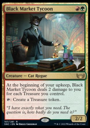 Black Market Tycoon (Promo Pack) [Streets of New Capenna Promos] | The Gaming-Verse