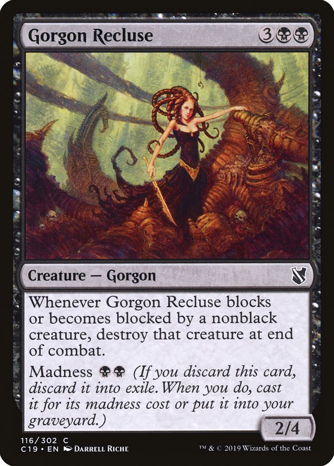 Gorgon Recluse [Commander 2019] | The Gaming-Verse