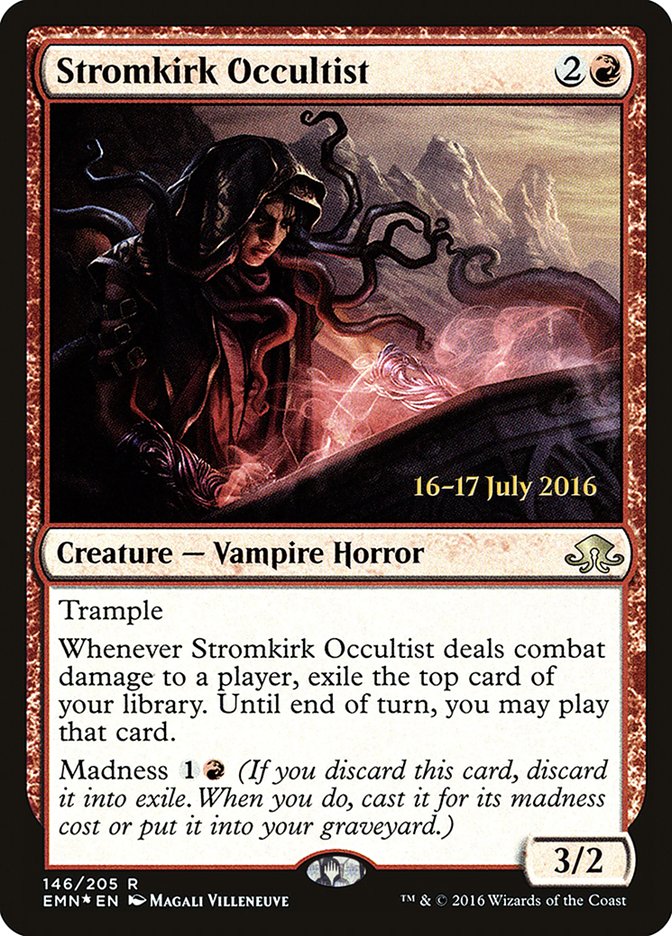 Stromkirk Occultist  (Prerelease) [Eldritch Moon Prerelease Promos] | The Gaming-Verse