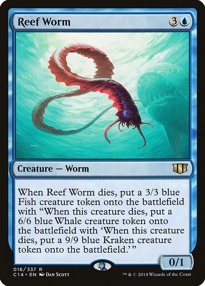 Reef Worm [Commander 2014] | The Gaming-Verse