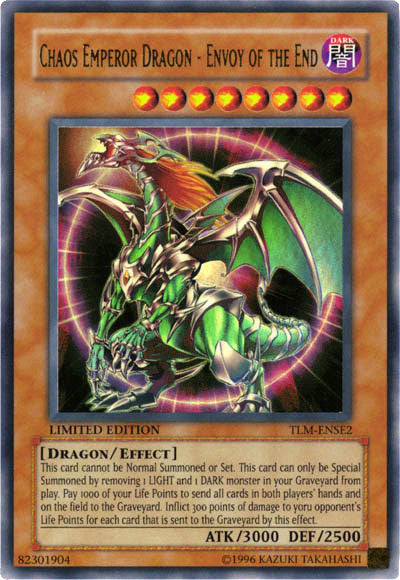 Chaos Emperor Dragon - Envoy of the End [TLM-ENSE2] Ultra Rare | The Gaming-Verse