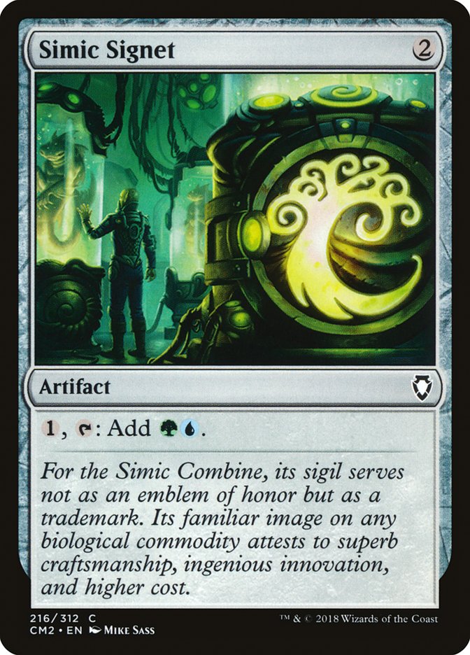 Simic Signet (216/312) [Commander Anthology Volume II] | The Gaming-Verse