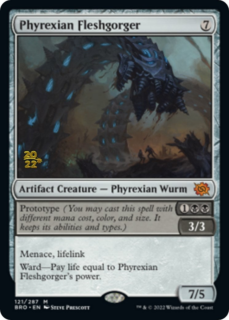 Phyrexian Fleshgorger [The Brothers' War: Prerelease Promos] | The Gaming-Verse