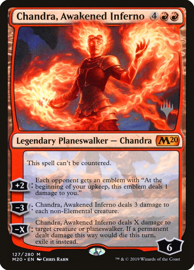 Chandra, Awakened Inferno (Promo Pack) [Core Set 2020 Promos] | The Gaming-Verse