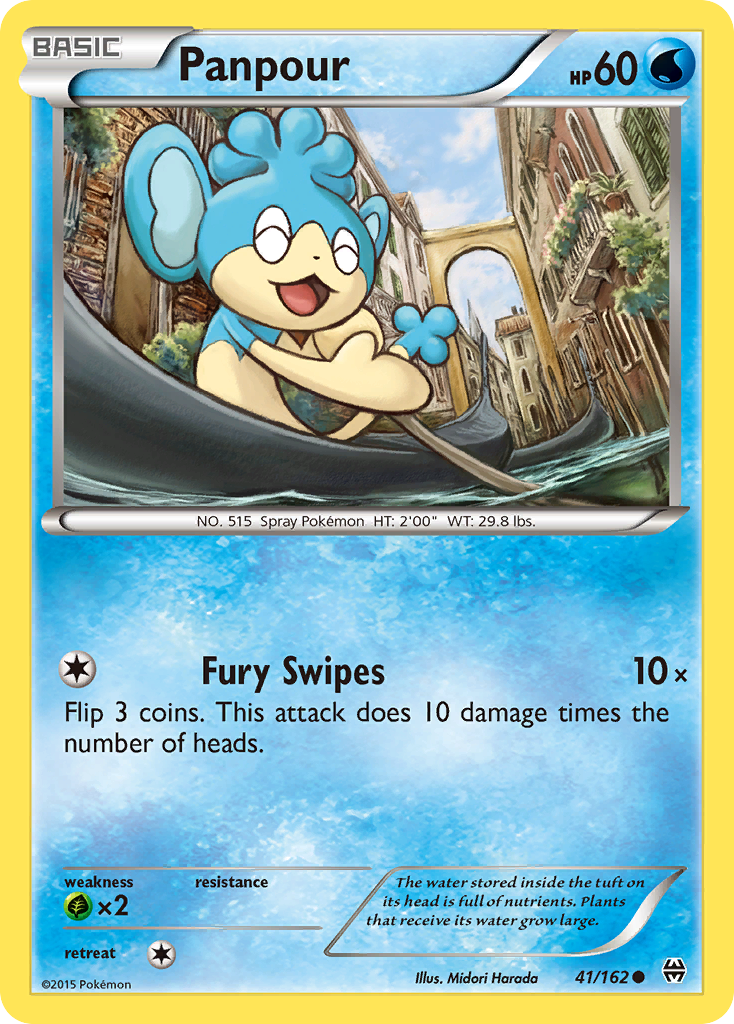 Panpour (41/162) [XY: BREAKthrough] | The Gaming-Verse