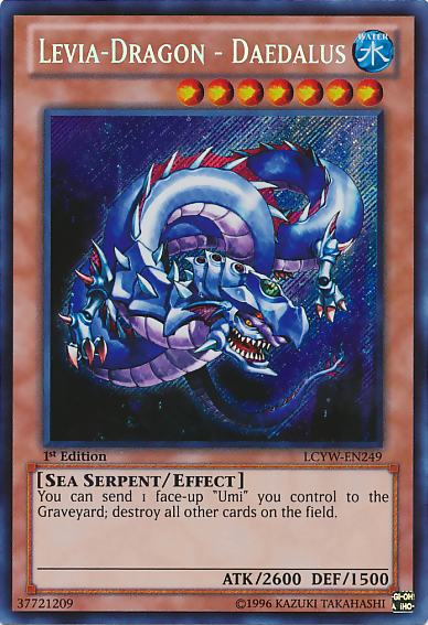 Levia-Dragon - Daedalus [LCYW-EN249] Secret Rare | The Gaming-Verse