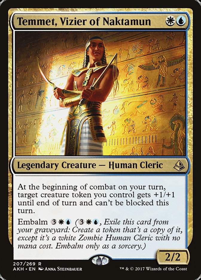 Temmet, Vizier of Naktamun [Amonkhet] | The Gaming-Verse