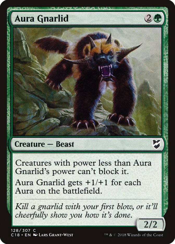 Aura Gnarlid [Commander 2018] | The Gaming-Verse