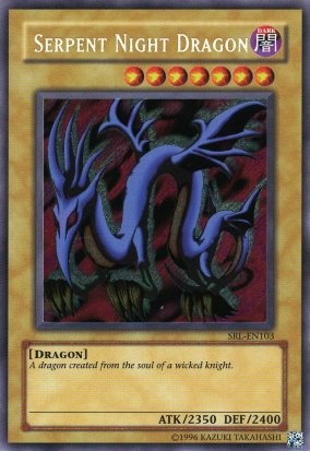 Serpent Night Dragon [SRL-EN103] Secret Rare | The Gaming-Verse