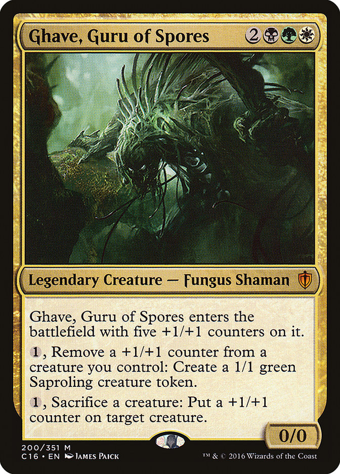 Ghave, Guru of Spores [Commander 2016] | The Gaming-Verse