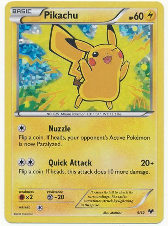 Pikachu (5/12) [McDonald's Promos: 2014 Collection] | The Gaming-Verse