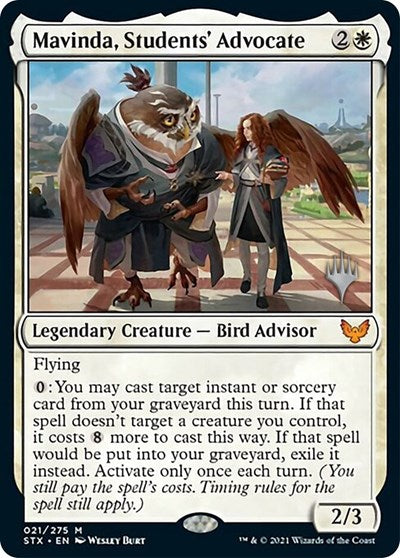 Mavinda, Students' Advocate (Promo Pack) [Strixhaven: School of Mages Promos] | The Gaming-Verse