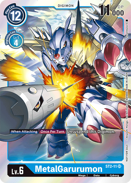 MetalGarurumon [ST2-11] (Event Pack) [Starter Deck: Cocytus Blue Promos] | The Gaming-Verse