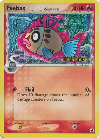 Feebas (49/101) (Delta Species) (Stamped) [EX: Dragon Frontiers] | The Gaming-Verse