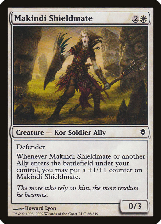 Makindi Shieldmate [Zendikar] | The Gaming-Verse