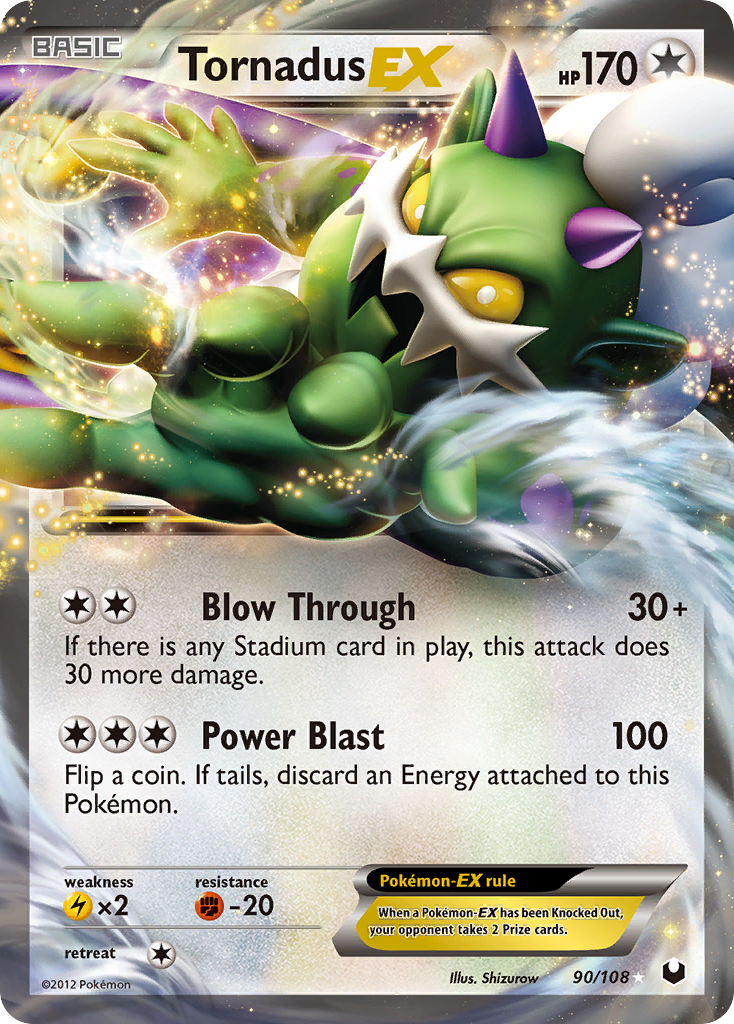 Tornadus EX (90/108) [Black & White: Dark Explorers] | The Gaming-Verse