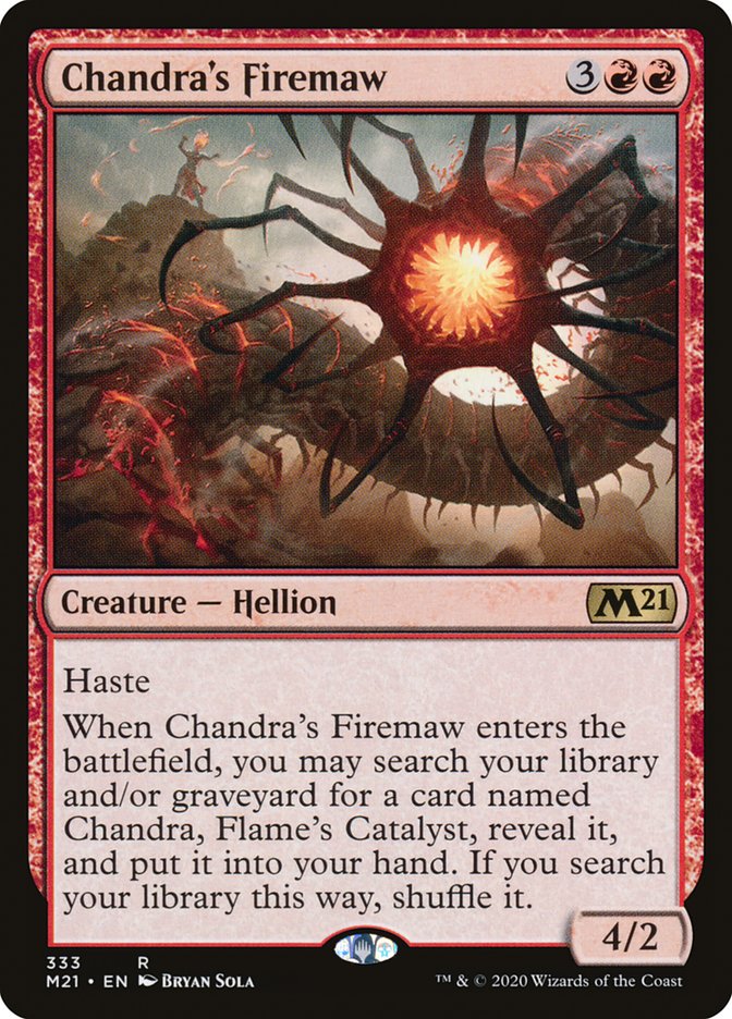 Chandra's Firemaw [Core Set 2021] | The Gaming-Verse