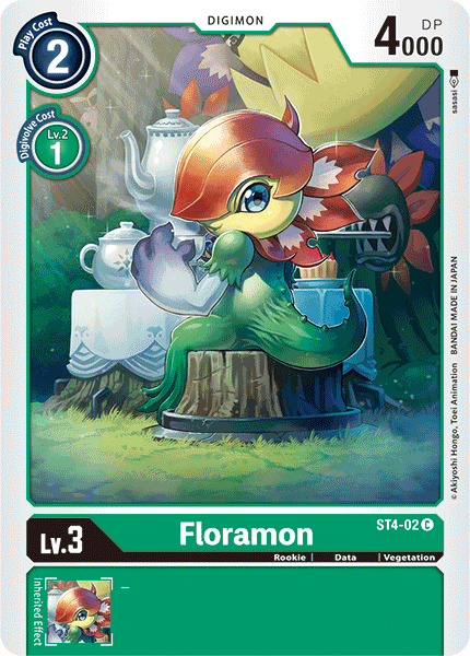 Floramon [ST4-02] [Starter Deck: Giga Green] | The Gaming-Verse