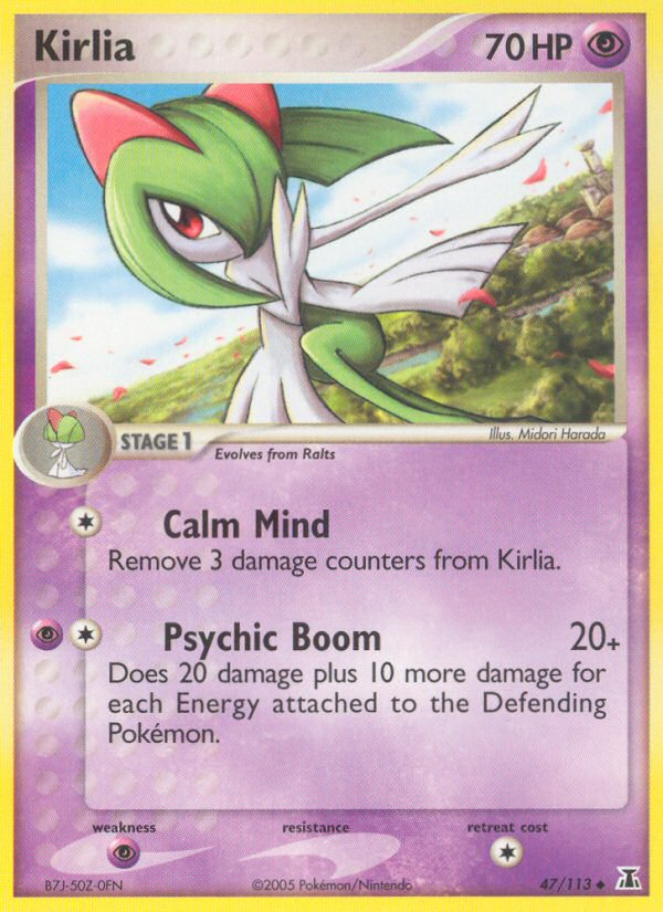 Kirlia (47/113) [EX: Delta Species] | The Gaming-Verse