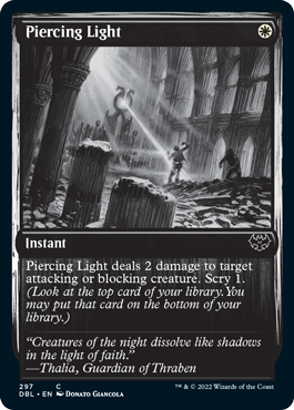 Piercing Light [Innistrad: Double Feature] | The Gaming-Verse